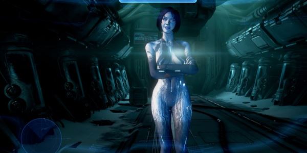 Фанат Halo 4 сделал из бумаги статую Кортаны в натуральную величину